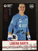 Signierte Autogrammkarte Lorena Barth FC Aarau Frauen 55