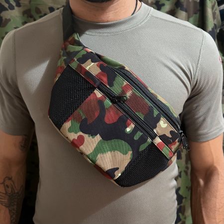 Sac banane militaire Taz 83 57 Alpenflage Armee Tasche NEU