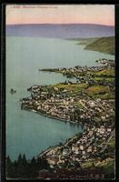 AK Montreux-Clarens-Vevey, Panorama