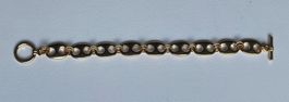 Goldfarbene Handkette Armband