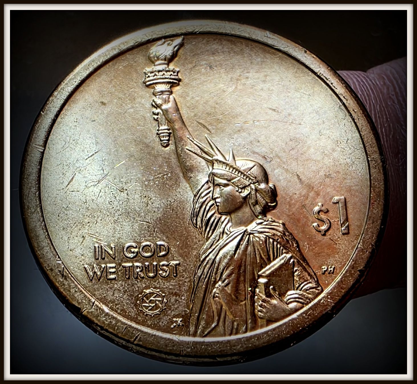 Tutti le monete: AMERIKA ONE DOLLAR 2021 P UNZ. – Nuovo (secondo la descrizione) da winterthur venduto da CoinPassion 1