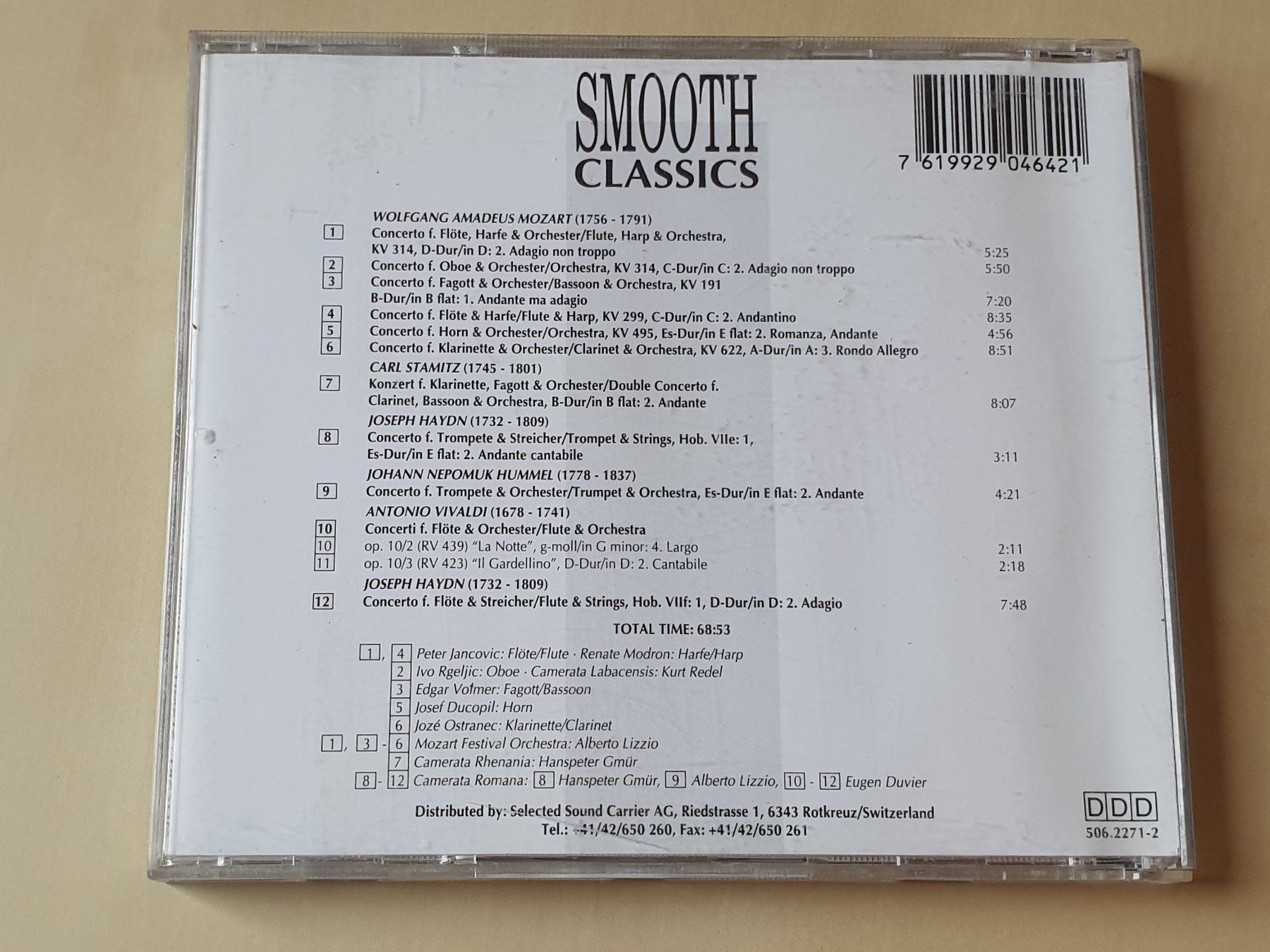 CD: Smooth Classics – Usato da Stansstad venduto da collectorsshop 1