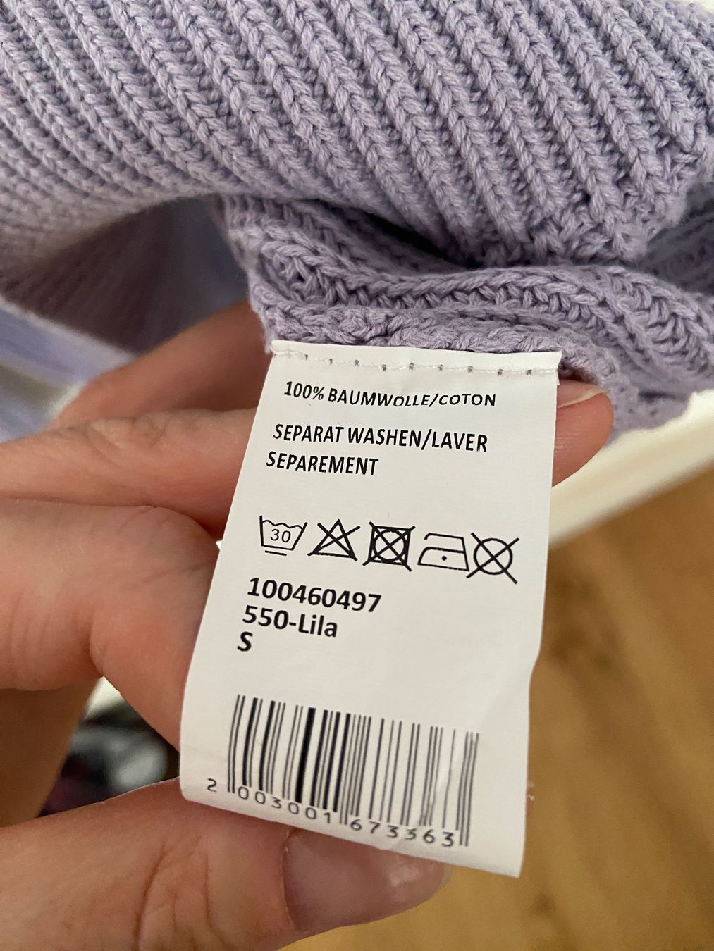 Maglioni & Felpe: Pullover Lila 100% Coton – Usato da Cully venduto da FranVey 2