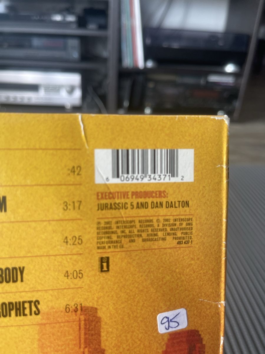 Dischi in vinile: Jurrasic 5 / Power in Numbers – Usato da Dagmersellen venduto da stonefinger 2