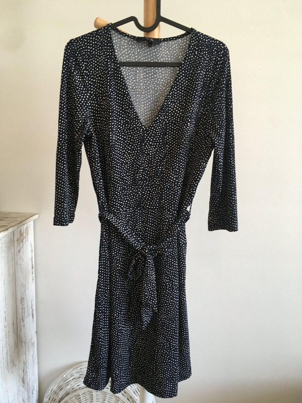 Vero Moda Vestiti: dunkelblaues Kleid mit 3/4 Ärmeln S – Nuovo e nell'imballaggio originale da Zürich venduto da car_cr6w