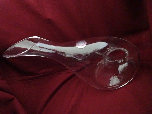 Caraffe: WEIN-Dekantier-Karaffe EISCH. Kristallglas, NeuPreis Fr.139 – Nuovo (secondo la descrizione) da Berikon venduto da Splendida43 1