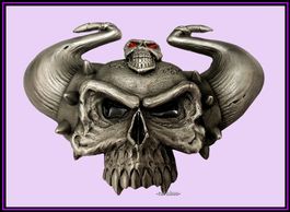 Gürtelschnalle *Monster Skull*