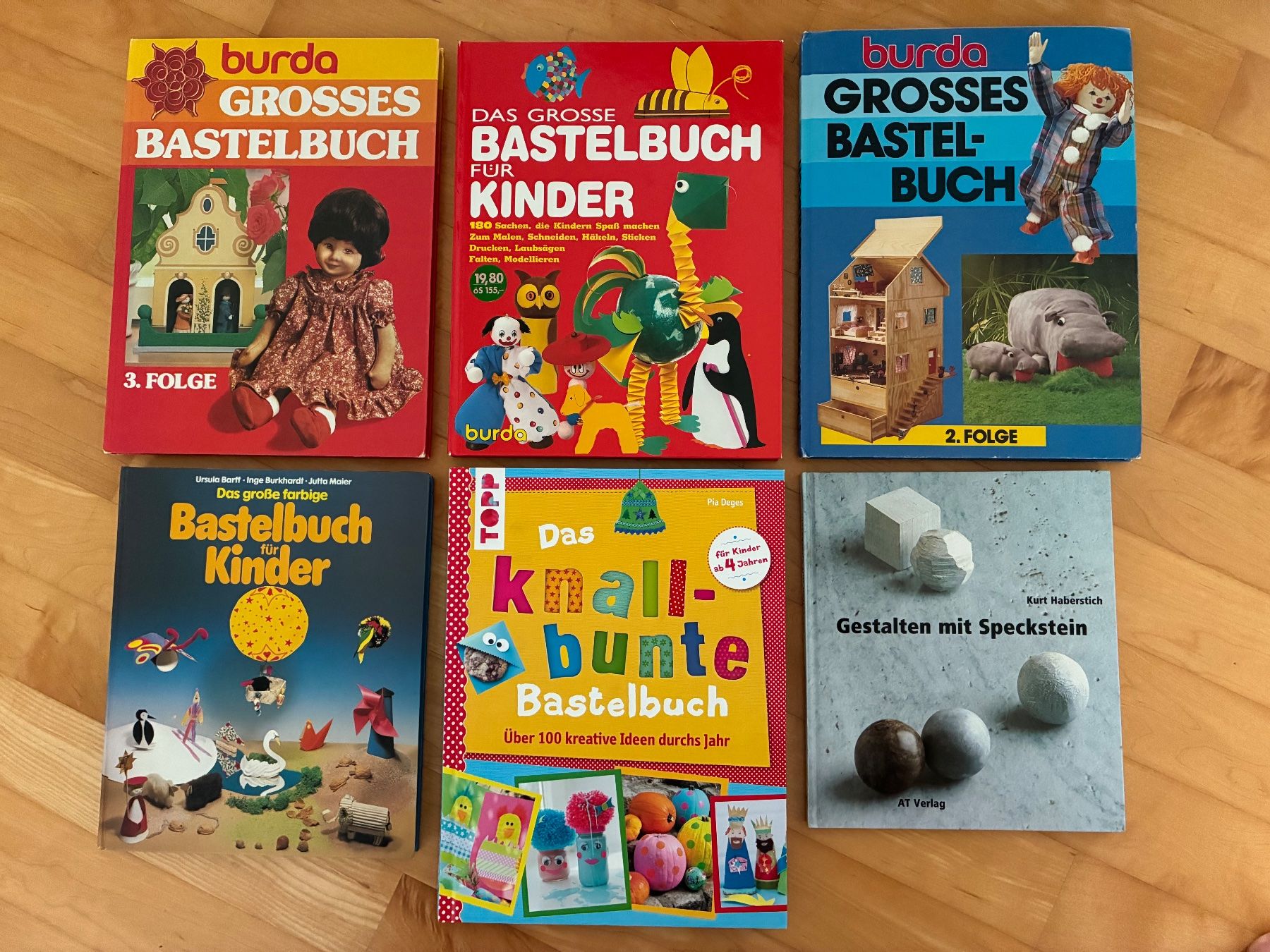 Libri: 6 Bastel- und Werkbücher mit Anleitungen – Usato da Baar venduto da Johan016