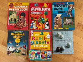 6 Bastel- und Werkbücher mit Anleitungen