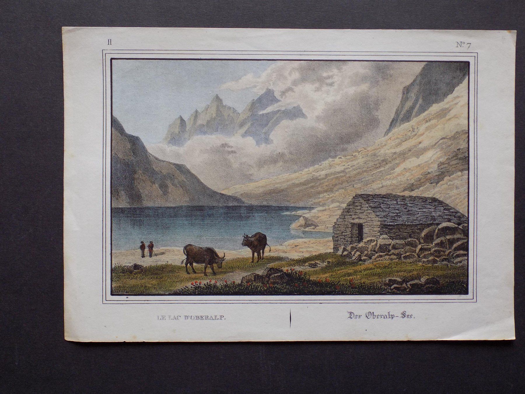 Incisioni: Oberalp - See Andermatt Sedrun – Usato da Risch venduto da Rischli15