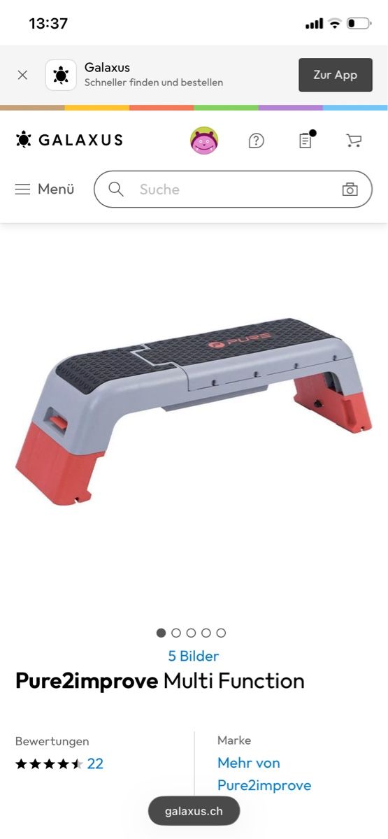 Hometrainer: Pure2Improve Multi Function Stepper Fitness-Gerät, gut erhal – Usato da Emmenbrücke venduto da publikum 2