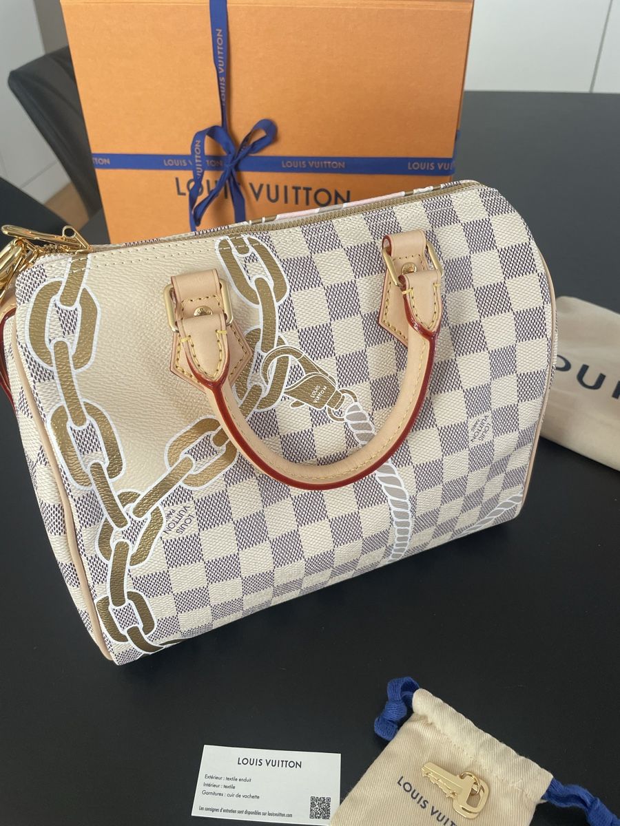 Louis Vuitton Borse da donna: Louis Vuitton Speedy B 25 Nautical Collection – Nuovo e nell'imballaggio originale da Binningen venduto da DesignFanatic 5