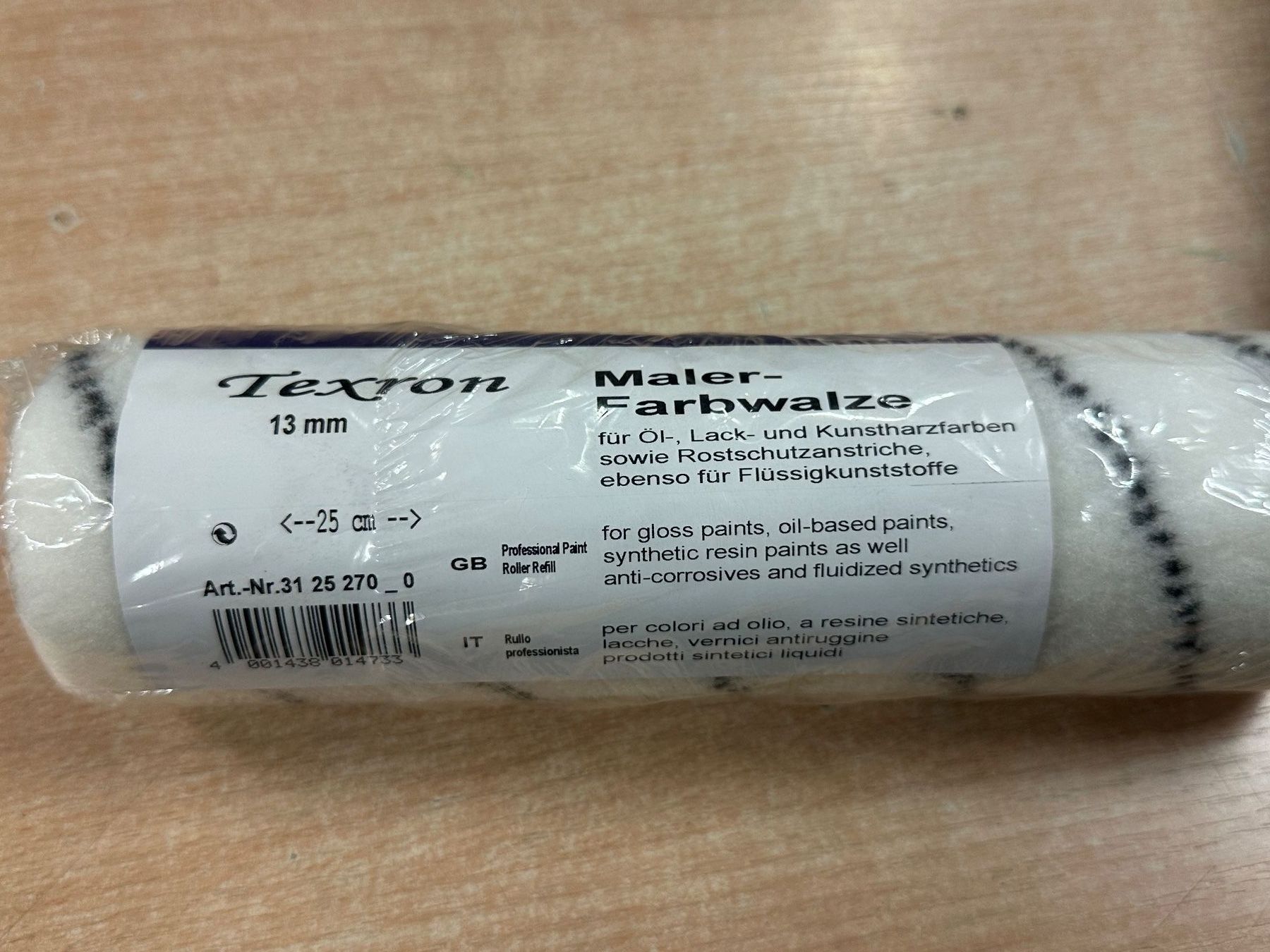 Alle Werkzeuge: Farbwalze 25cm – Neu und originalverpackt aus Uetendorf von Revotool