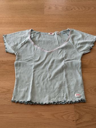 Levi’s Dry Goods T-Shirt Damen – Gr. S – mintgrün