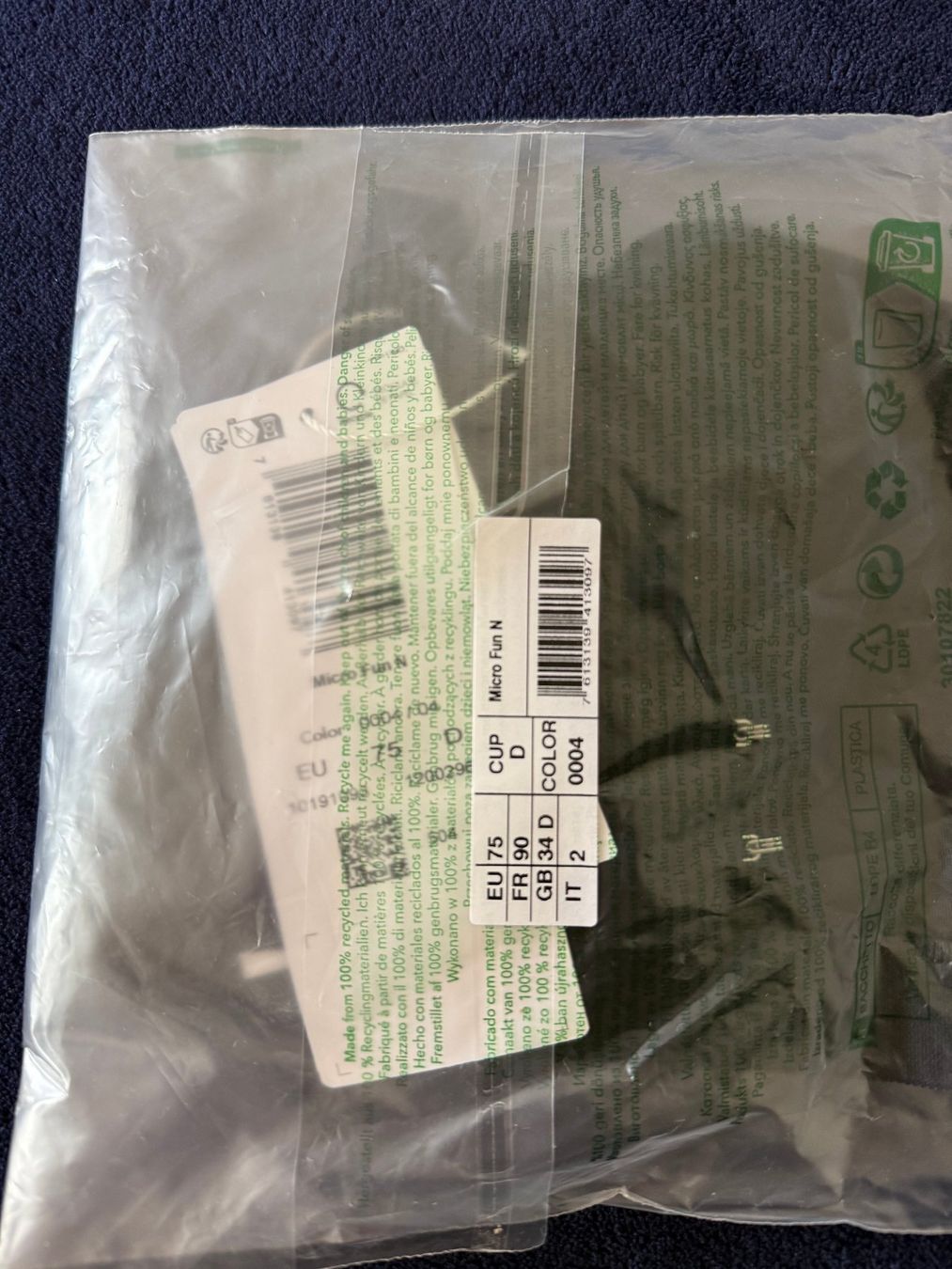 Triumph Altra biancheria intima: 2x Triumph Micro Fun Non-Wired Bra - 75D – Nuovo e nell'imballaggio originale da Saviese venduto da Claumit 5