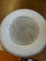 Schwere wunderschöne Glasteller von IVV Italien