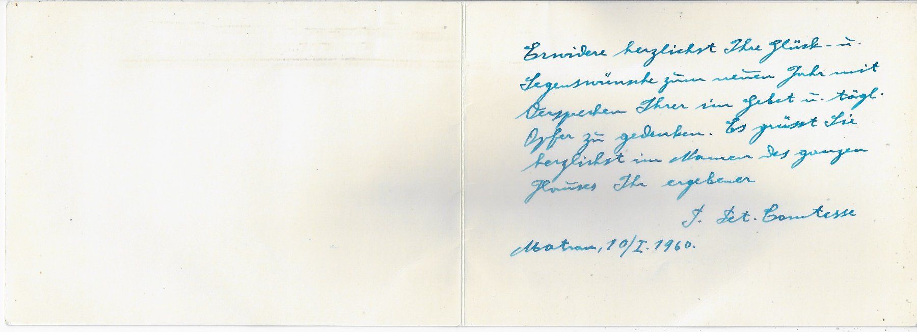 Cartoline postali: College St-Joseph - Matran FR - Doppelkarte – Usato da Ettingen venduto da Kartenplanet 1