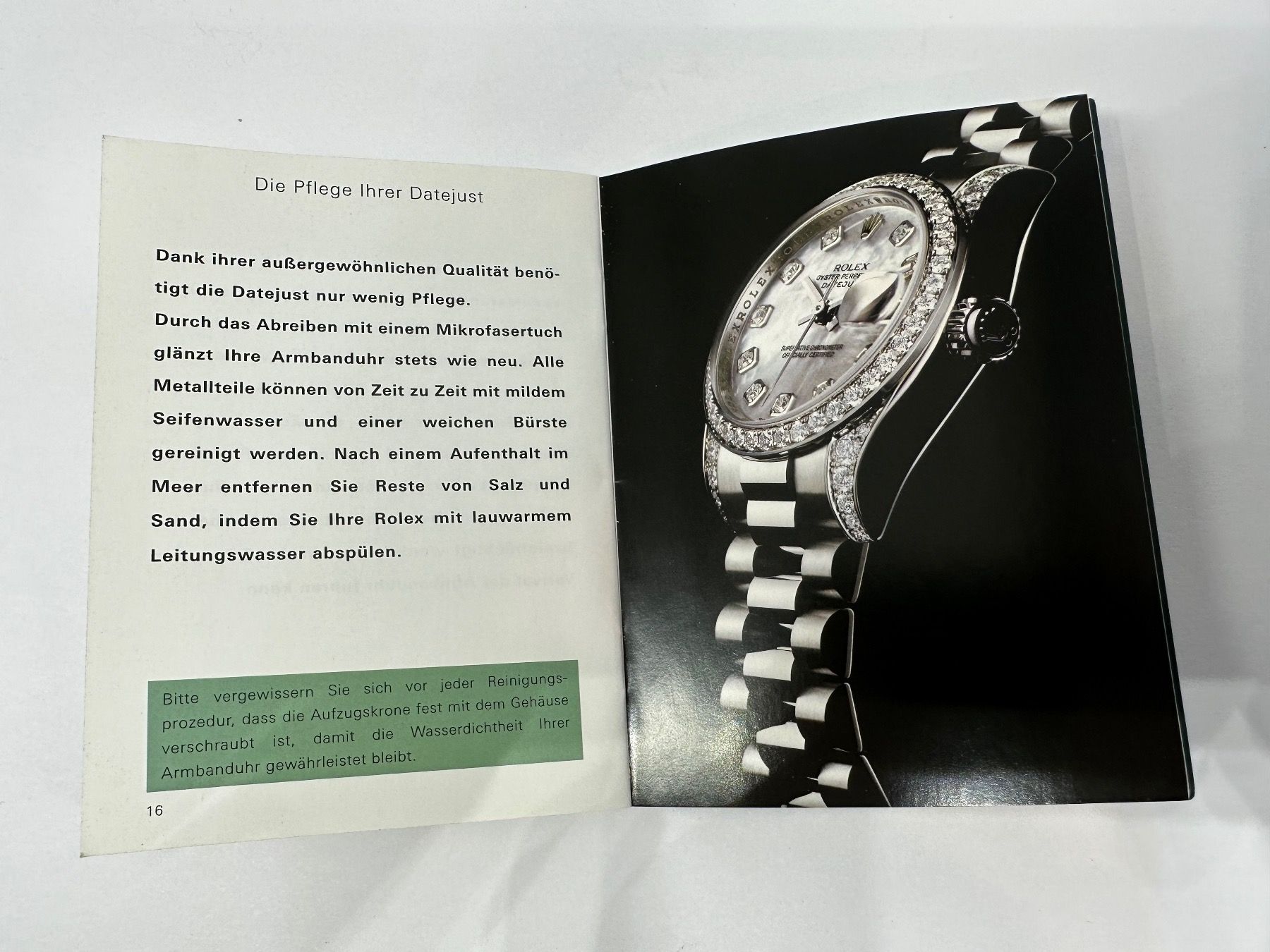 Rolex Orologi: Rolex Datejust booklet – Usato da Brüttisellen venduto da AlphaOmega05 3