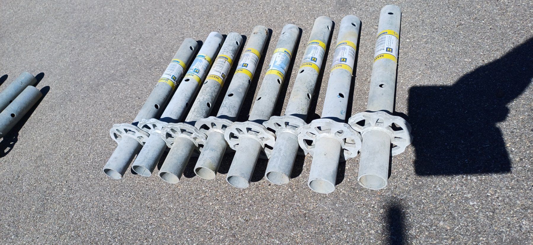 Gerüste: Tobler MATO 8 Pfosten 8 Stk – Neu (gemäss Beschreibung) aus Au TG von aatec_105 4