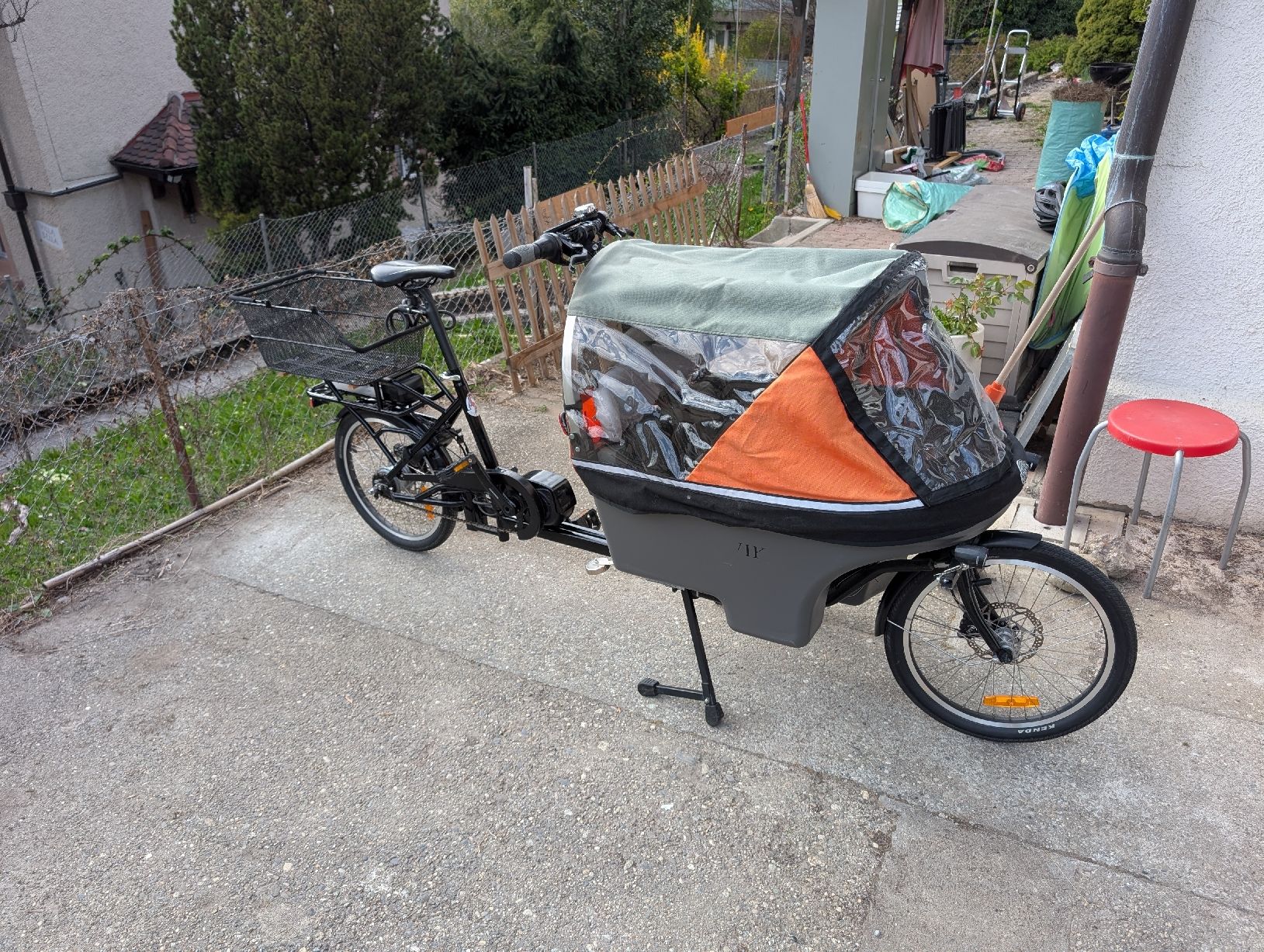 Velos: Velo cargo / poussette Wike Salamander – Gebraucht aus Chernex von JeanGrand