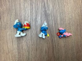 Seltene Schlümpfe set