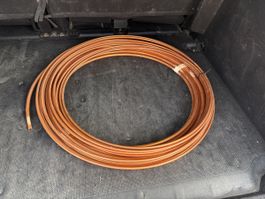 Kupferrohr Rolle ca. 10 kg – Weichkupfer / Installationsrohr