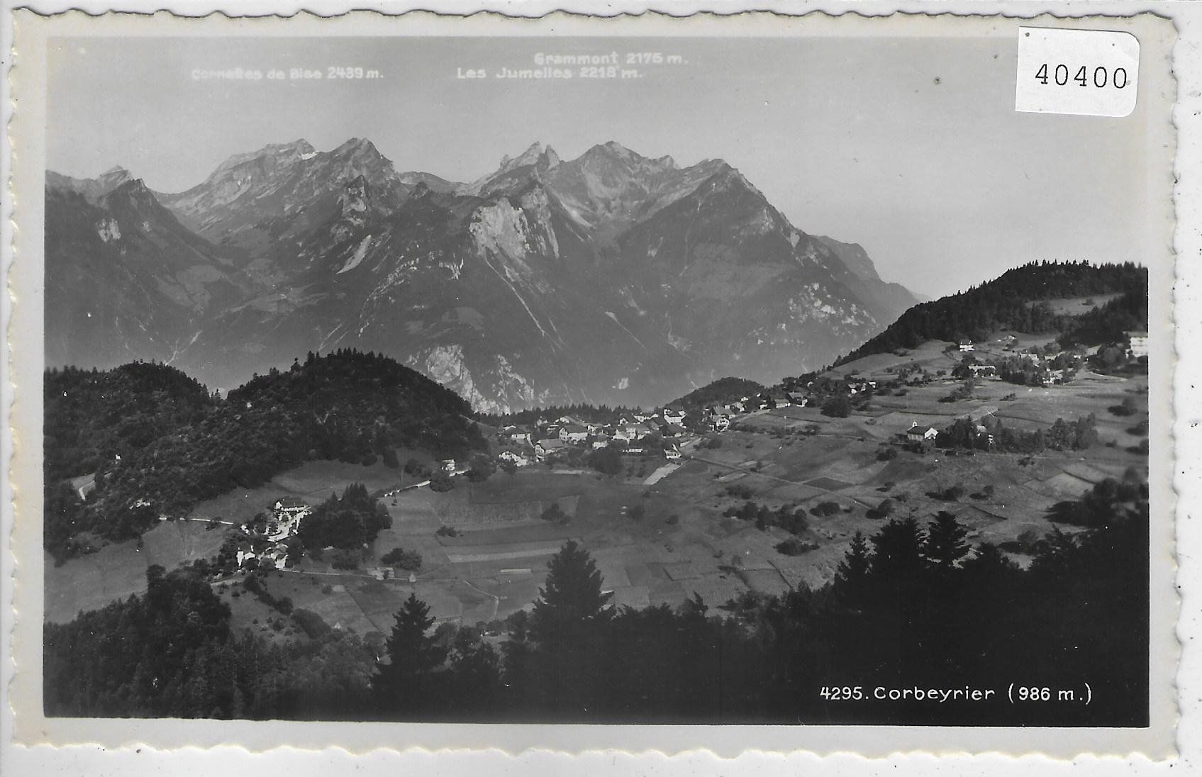 Cartoline postali: Corbeyrier - Vue generale – Usato da Ettingen venduto da Kartenplanet