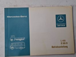 Betriebsanleitung Mercedes L 410 / O 306 B , von 1982