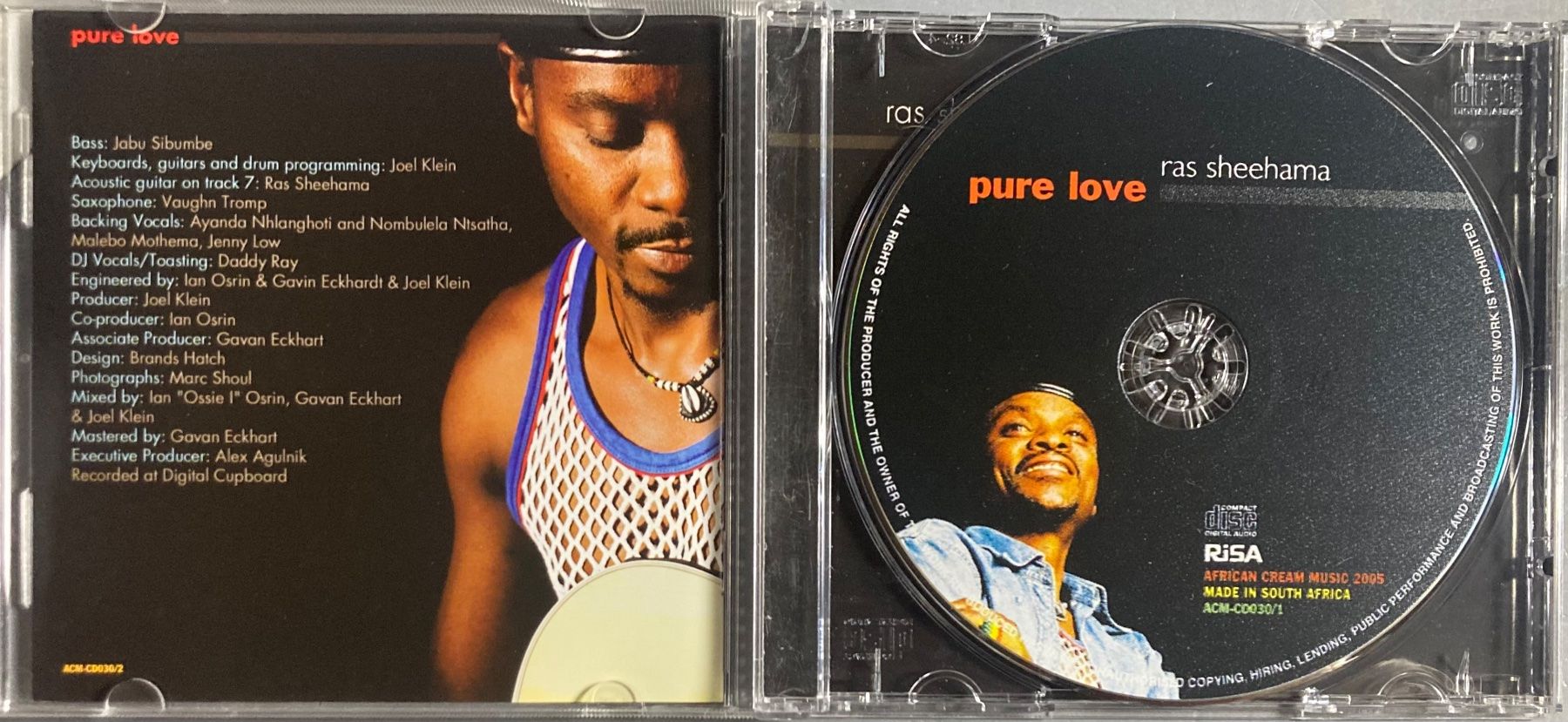 CDs: RAS SHEEHAMA - PURE LOVE – Gebraucht aus Poliez-Pittet von Newtown-Records 2