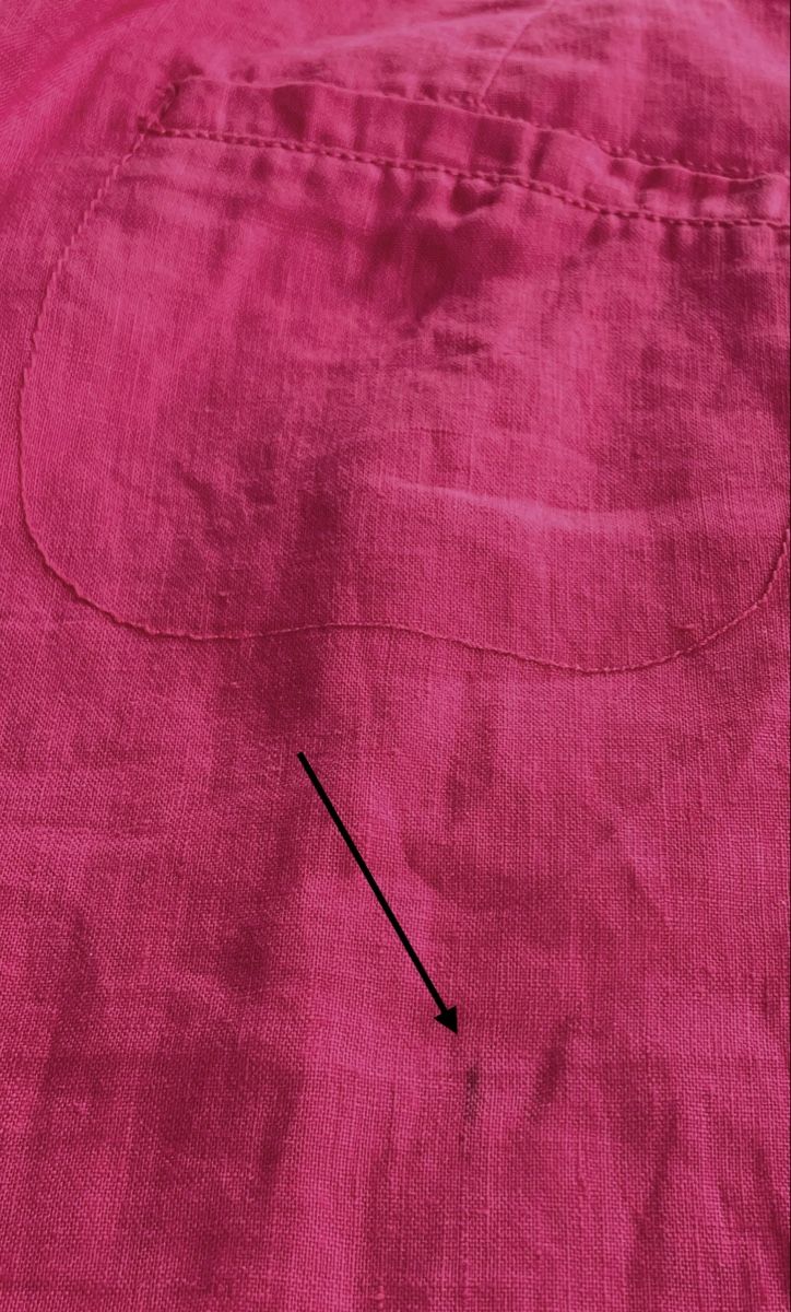Pantaloni: Pinke Leinenhose Gr. 44, Madison – Usato da Bronschhofen venduto da Sommernacht03 8