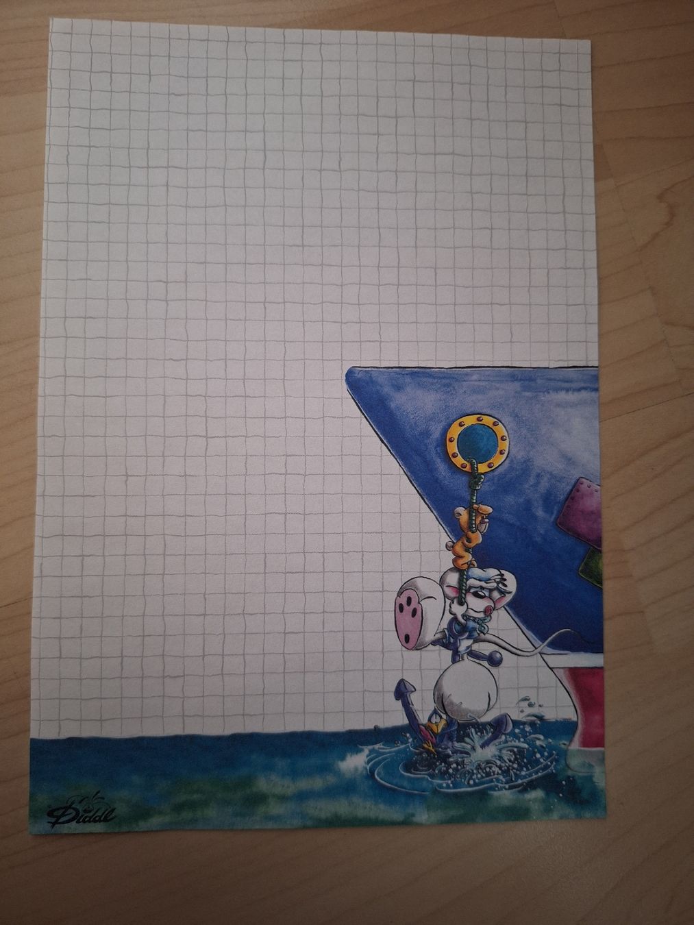 Papier: Diddl Blatt Nr. 211 – D'occasion à Wanzwil par chlinih93