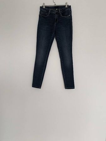 Basic Jeans Baumwolle Denim Hose Gr. M