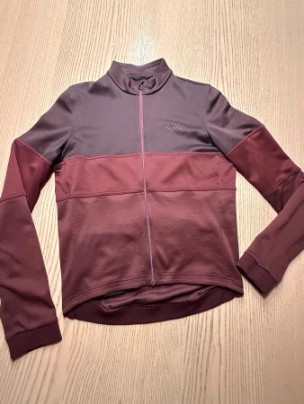 Radtrikot Rapha langarm rot violett Grösse L gebraucht