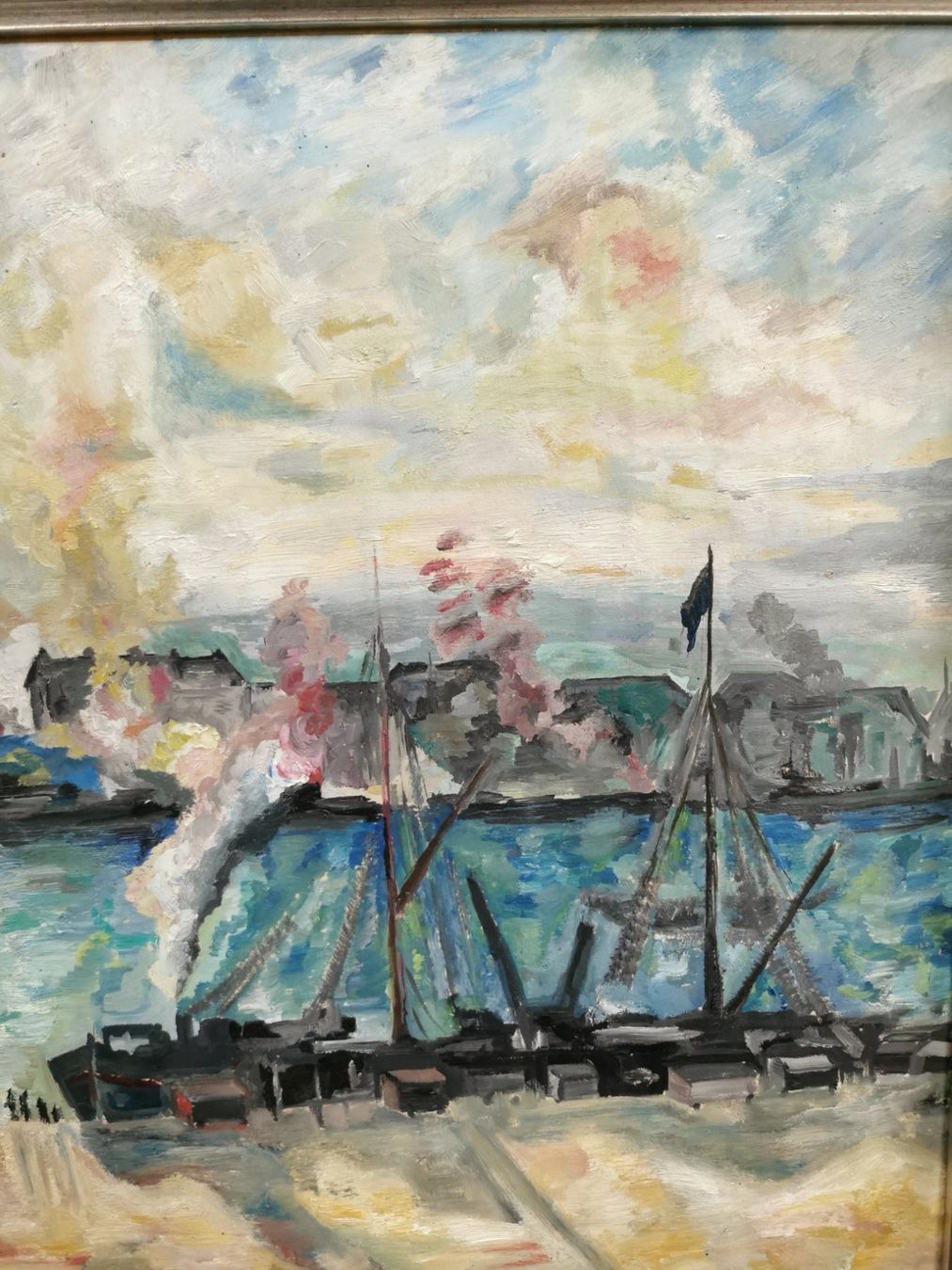 Gemälde: HUILE SUR TOILE SIGNÉE ET DATÉE 86 – Gebraucht aus Genève von Qanil77 6