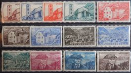 Andorra ex. Kat. 103-140 * 1944/51