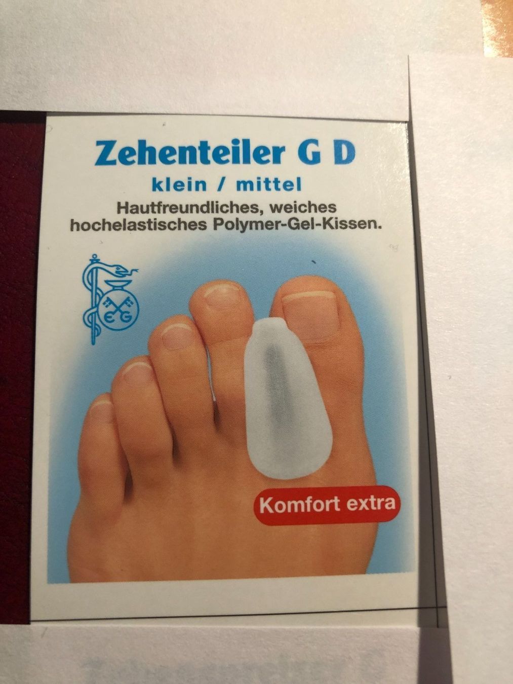 Pedicure: Zehenteiler G D *** klein – Nuovo (secondo la descrizione) da Nottwil venduto da Frontal 2