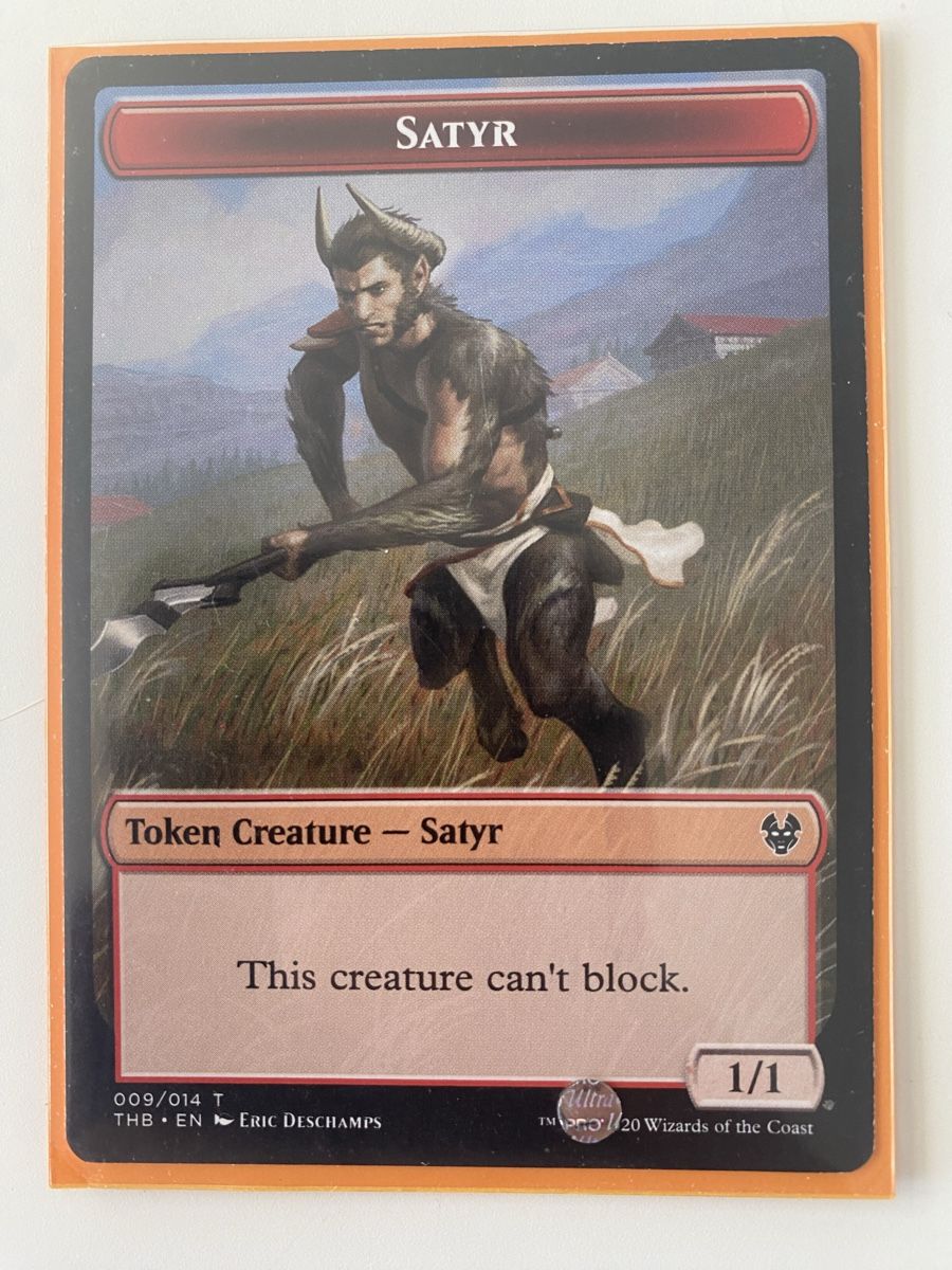 Magic The Gathering Carte collezionabili: Magic Karte - Satyr – Usato da Gasel venduto da Ntomate