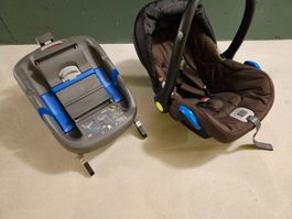 Gebrauchte MyJunior Babyschale mit Isofix Base