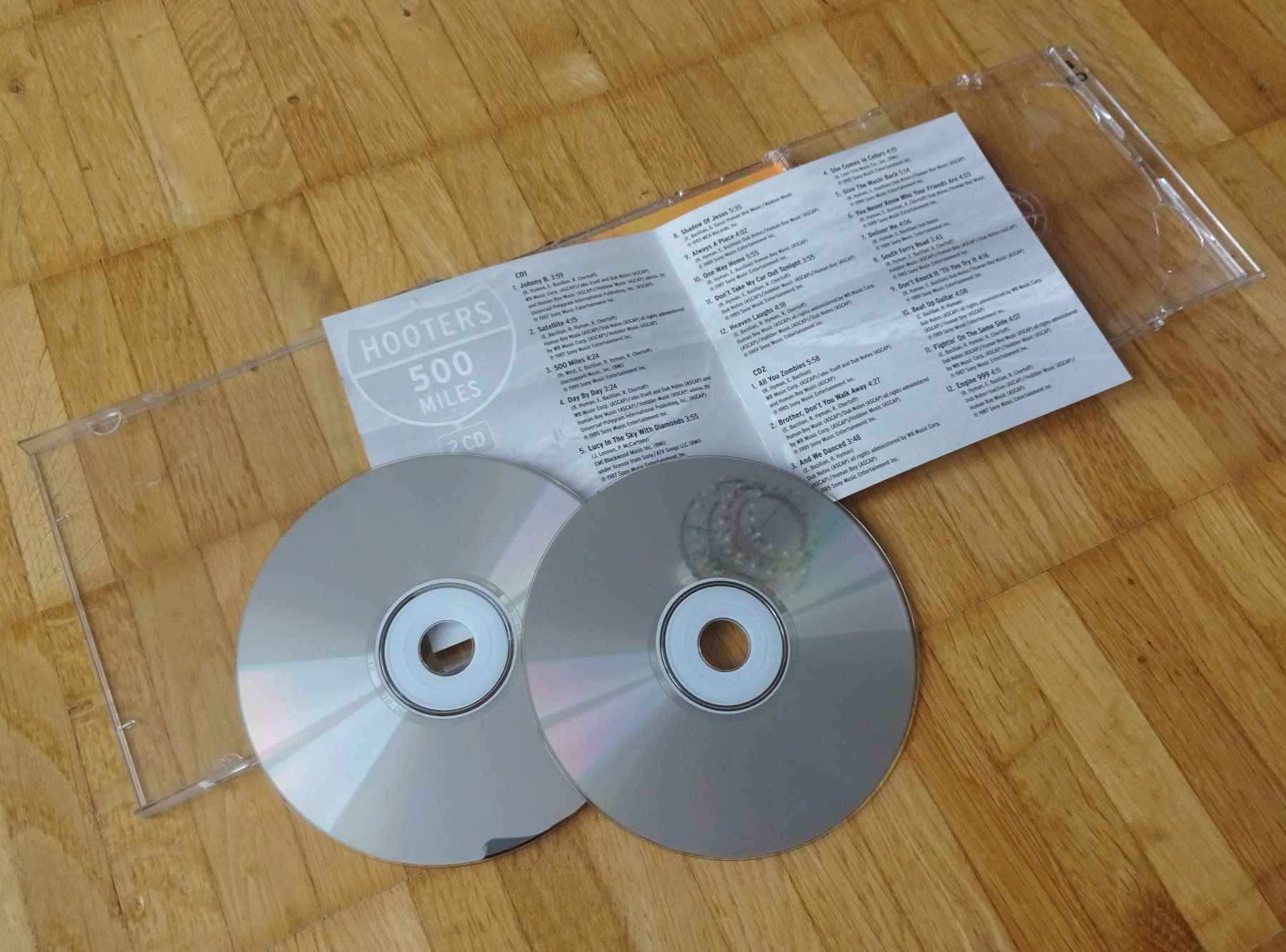CD: Hooters, 500 Miles – Usato da St.Gallen venduto da Paddington11 8