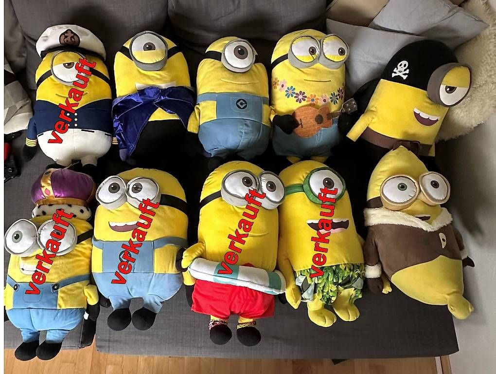 Statuette: Minions in diversen Grössen – Usato da Grosswangen venduto da Thoku