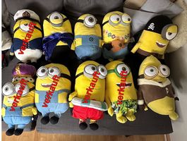 Minions in diversen Grössen