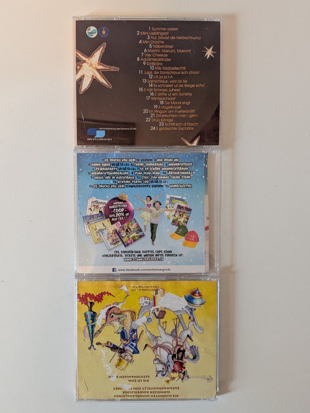 CD: 5 Kinderlieder CDs verschiedene Interpreten – Usato da Zürich venduto da Joba-Sell 4