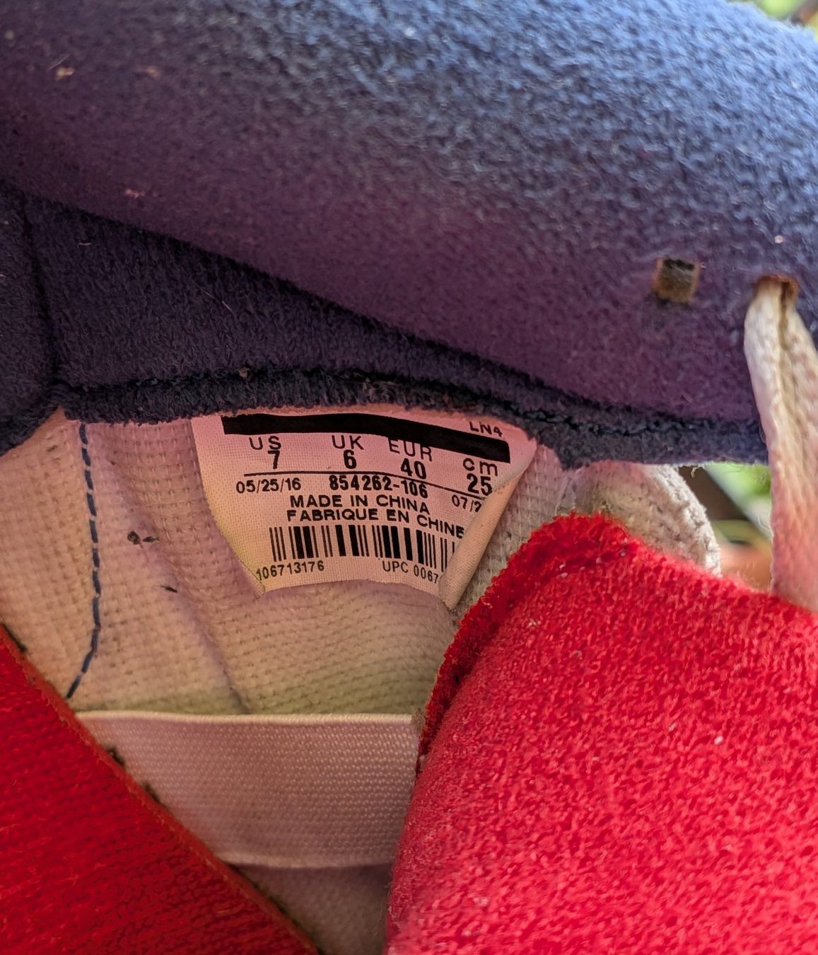 Jordan Scarpe da uomo: Jordan 3 Retro OG True Blue 2016 – Usato da Wallisellen venduto da Areufer 5