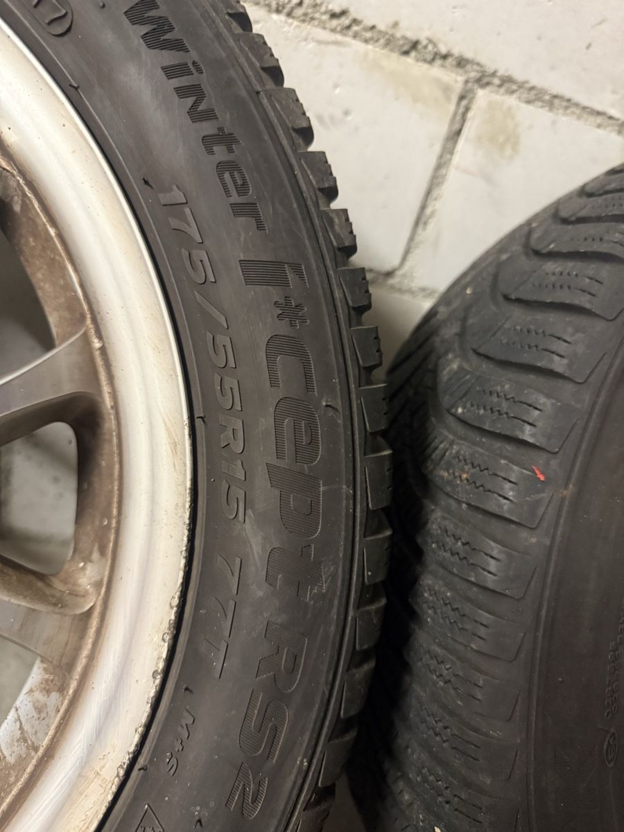 Smart Pneumatici & Ruote complete: 3x112 R15 Smart Brabus winterrad – Usato da Steinmaur venduto da Bal-Rajmi1 8