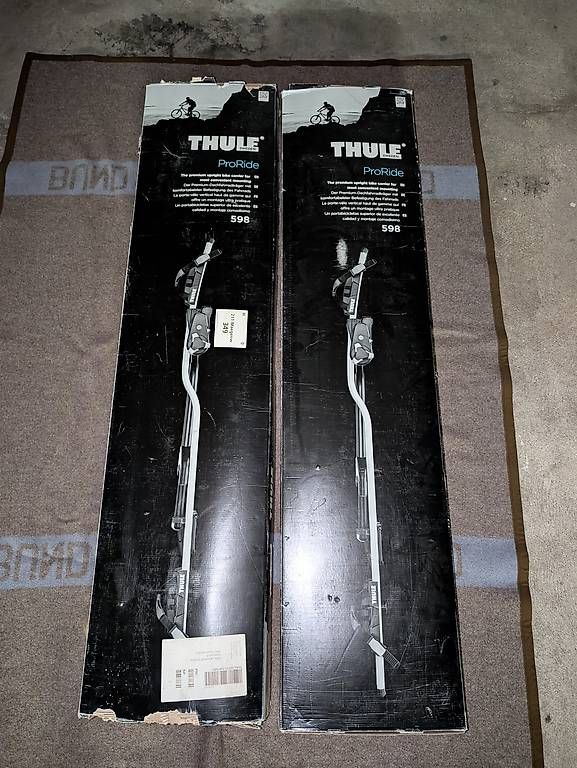 Thule Portapacchi: 2 Dachveloträger Thule ProRide 598 – Usato da Buchs ZH venduto da Gasor 2
