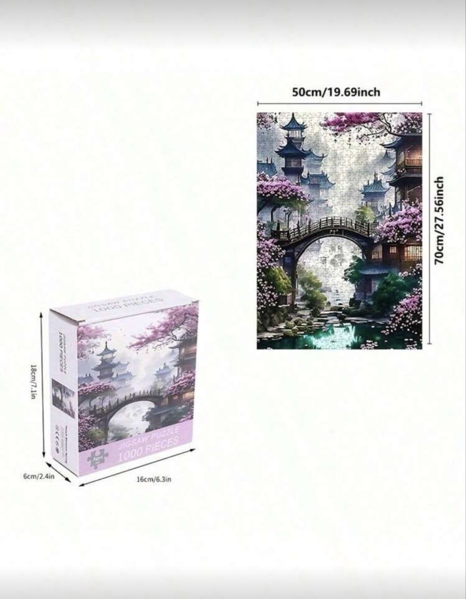 Puzzle: 1000-Teile Puzzle "Asien Garten" – Nuovo e nell'imballaggio originale da Emmenbrücke venduto da ShopDirect 4