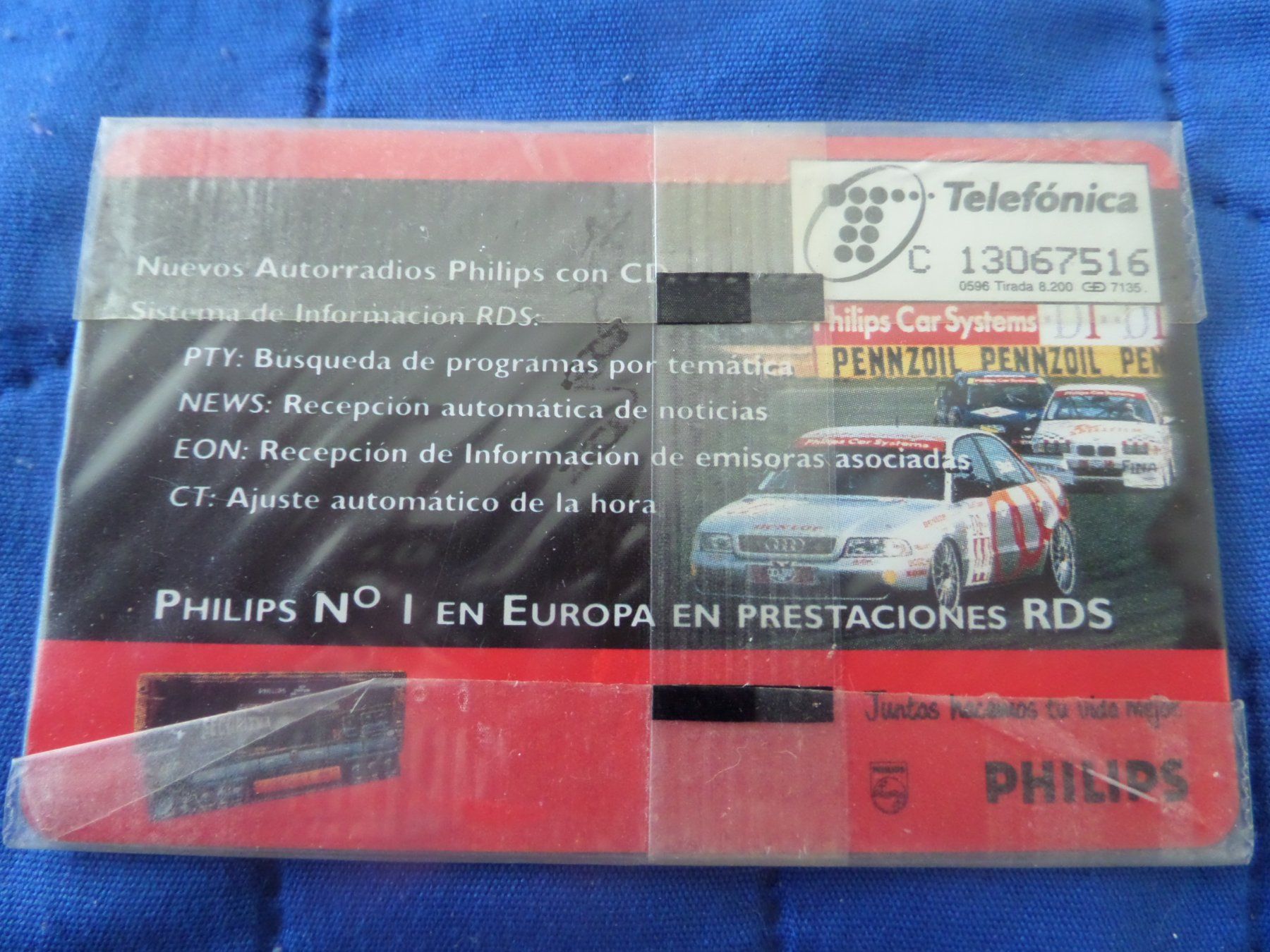 Schede telefoniche: SIM Karte Telefonica Philips Car Systems 250 PTA – Nuovo e nell'imballaggio originale da Thun venduto da ang_7pwg 1