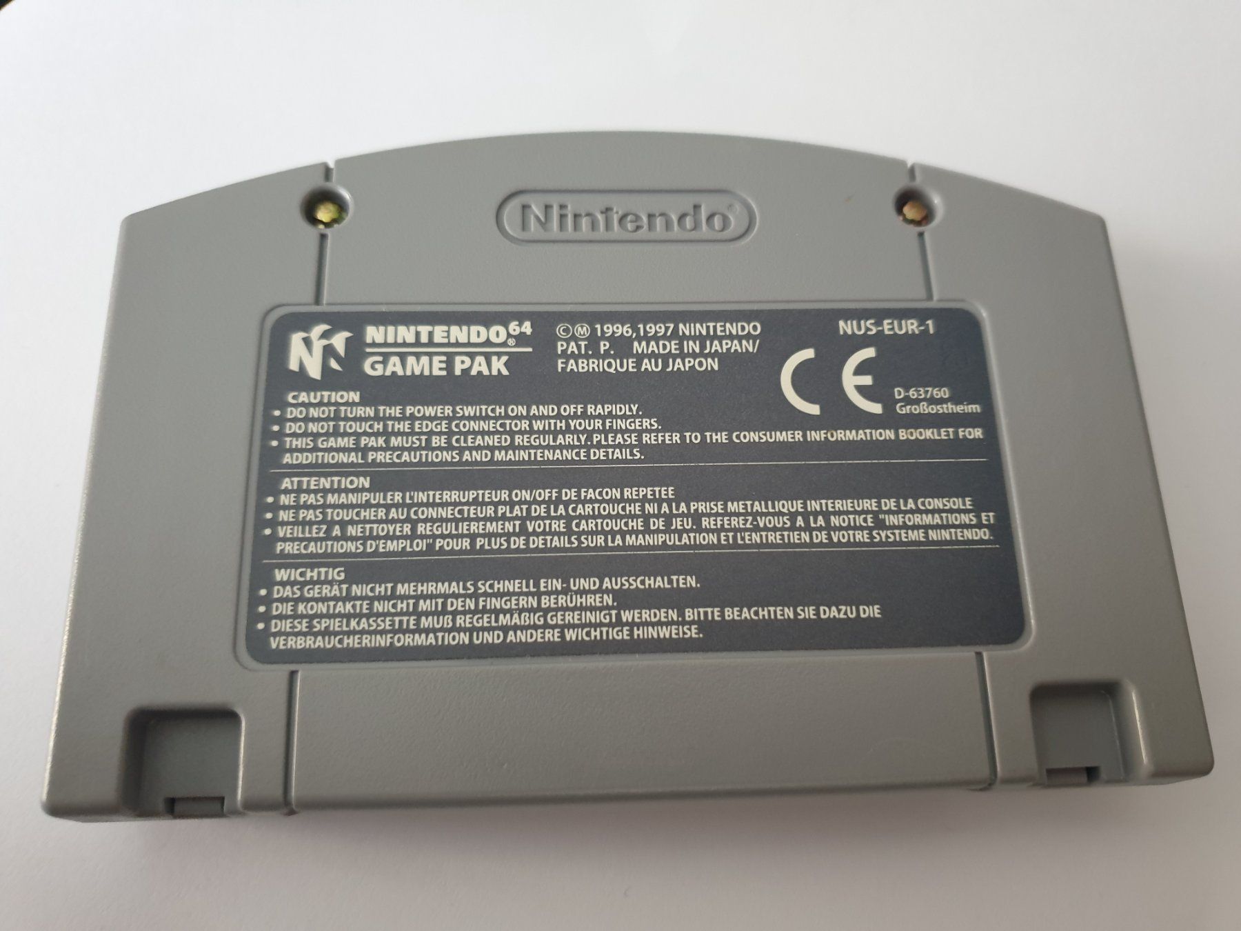 Giochi: Aerofighters Assault / N64  Nintendo 64 – Usato da Rain venduto da Laupia 1