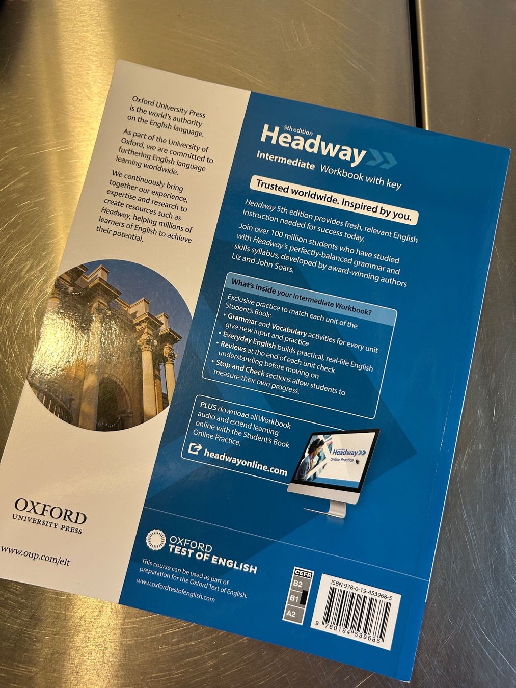 Libri: Headway Intermediate Workbook with key 5th edition – Nuovo (secondo la descrizione) da Wabern venduto da belka72 3