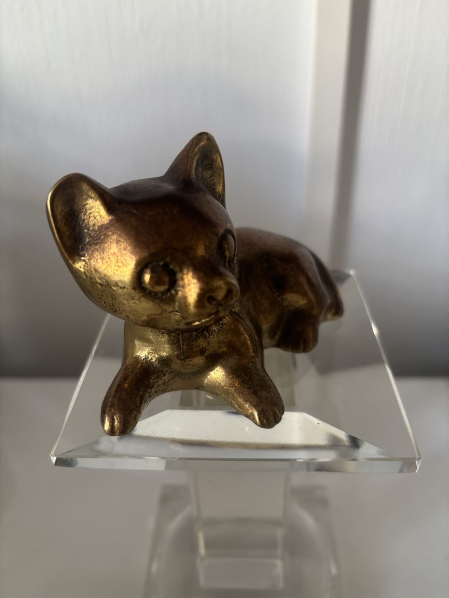 Figuren: Chat mignon en bronze vintage – Gebraucht aus Genève von ati_tj8f 3
